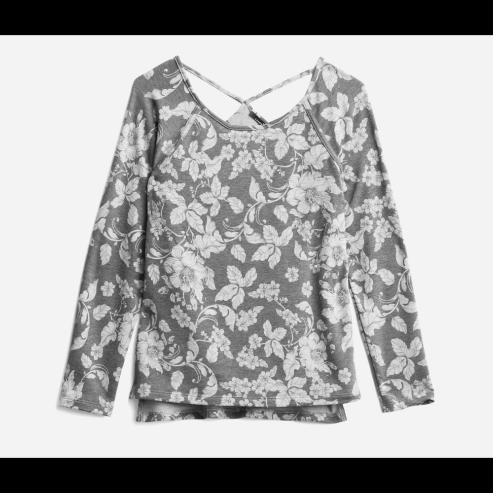 NWT Lemon Tart floral knit top